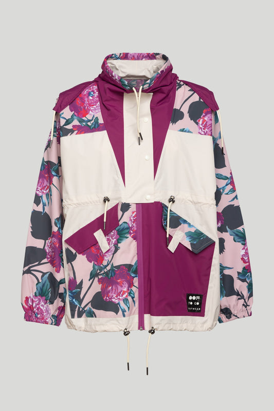 OOF WEAR Blumen-Fantasie-Windjacke