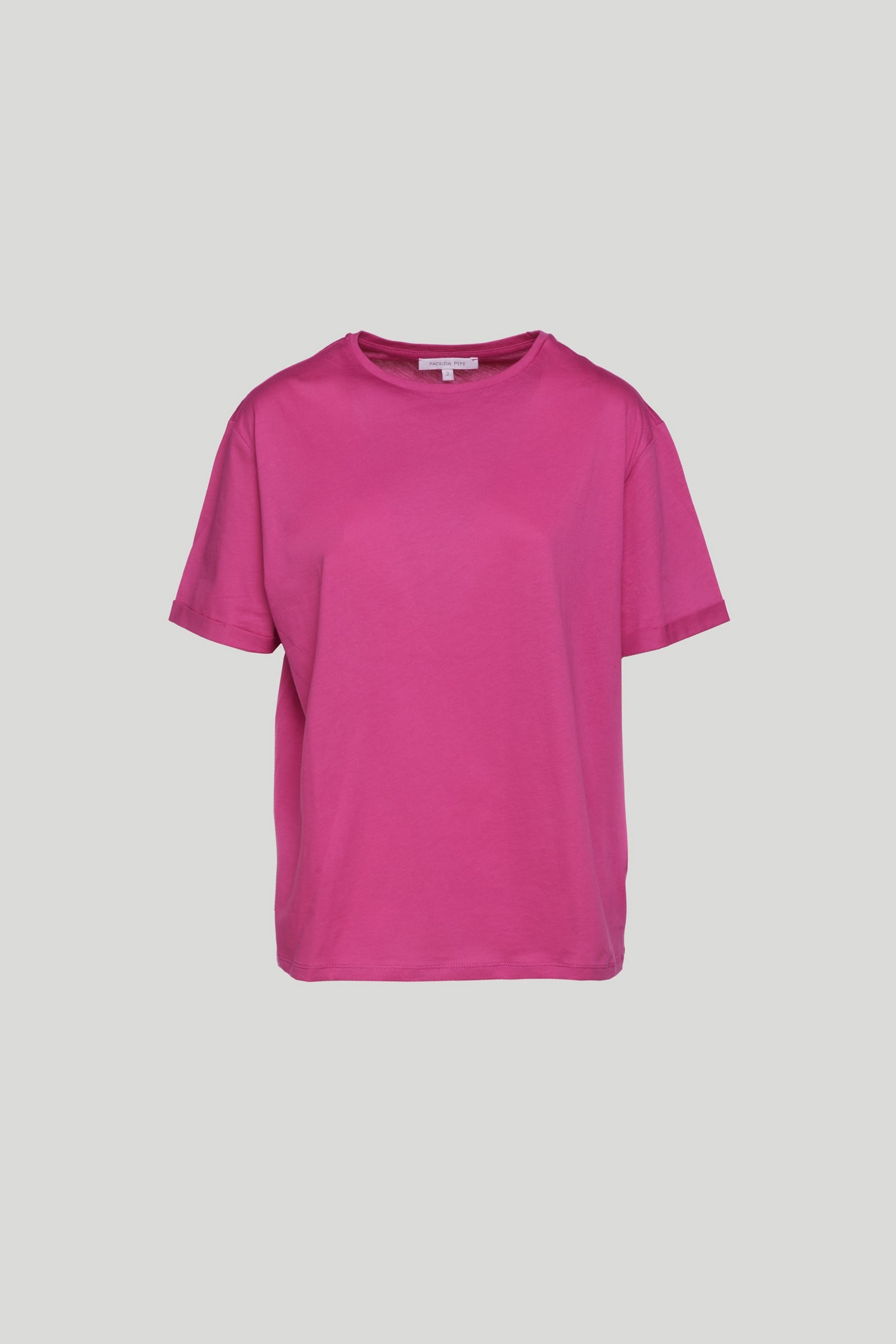 PATRIZIA PEPE T-Shirt Oversize Fuxia