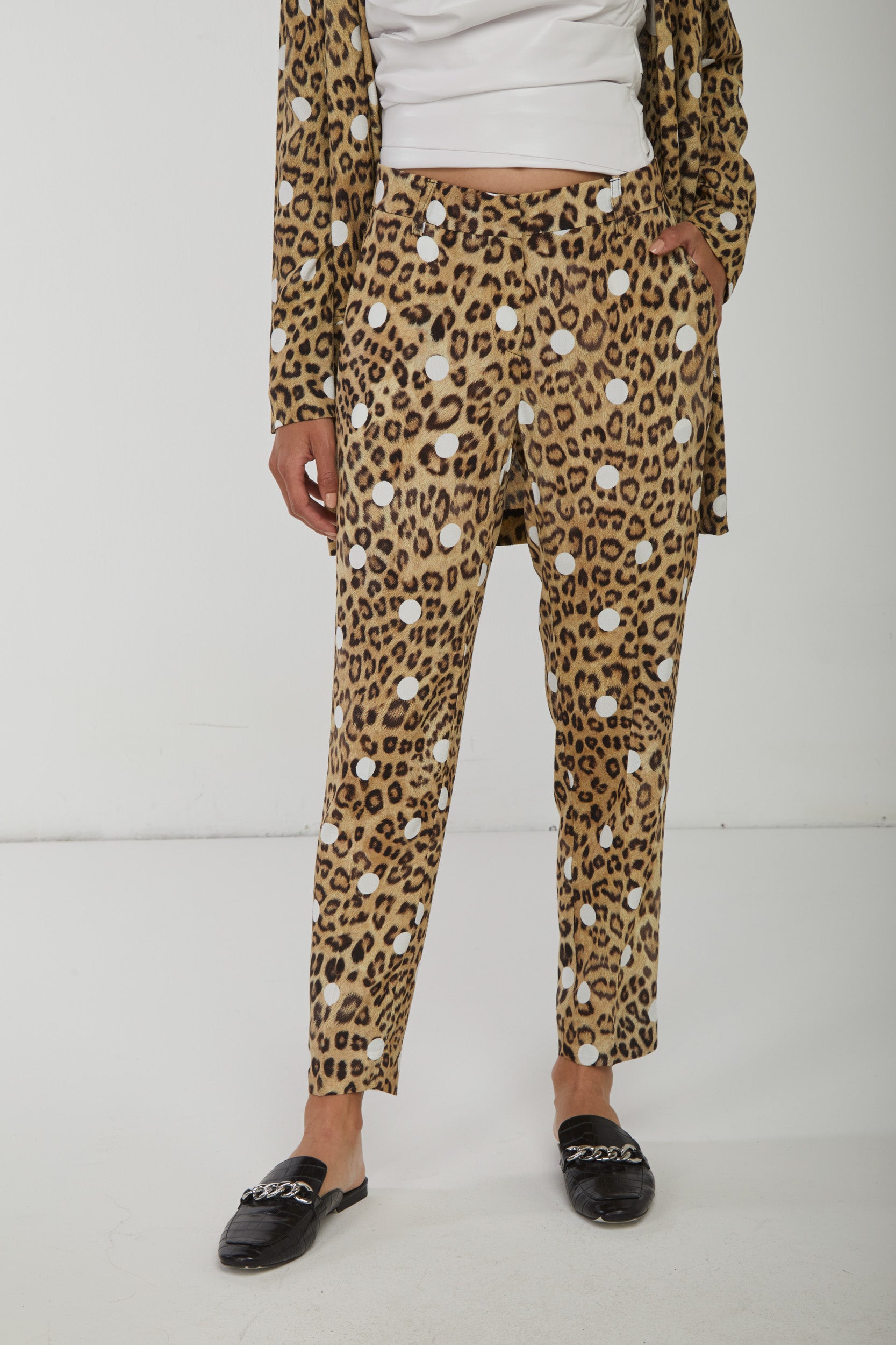 OTTOD'AME Zigaretten-Leopard-Hose