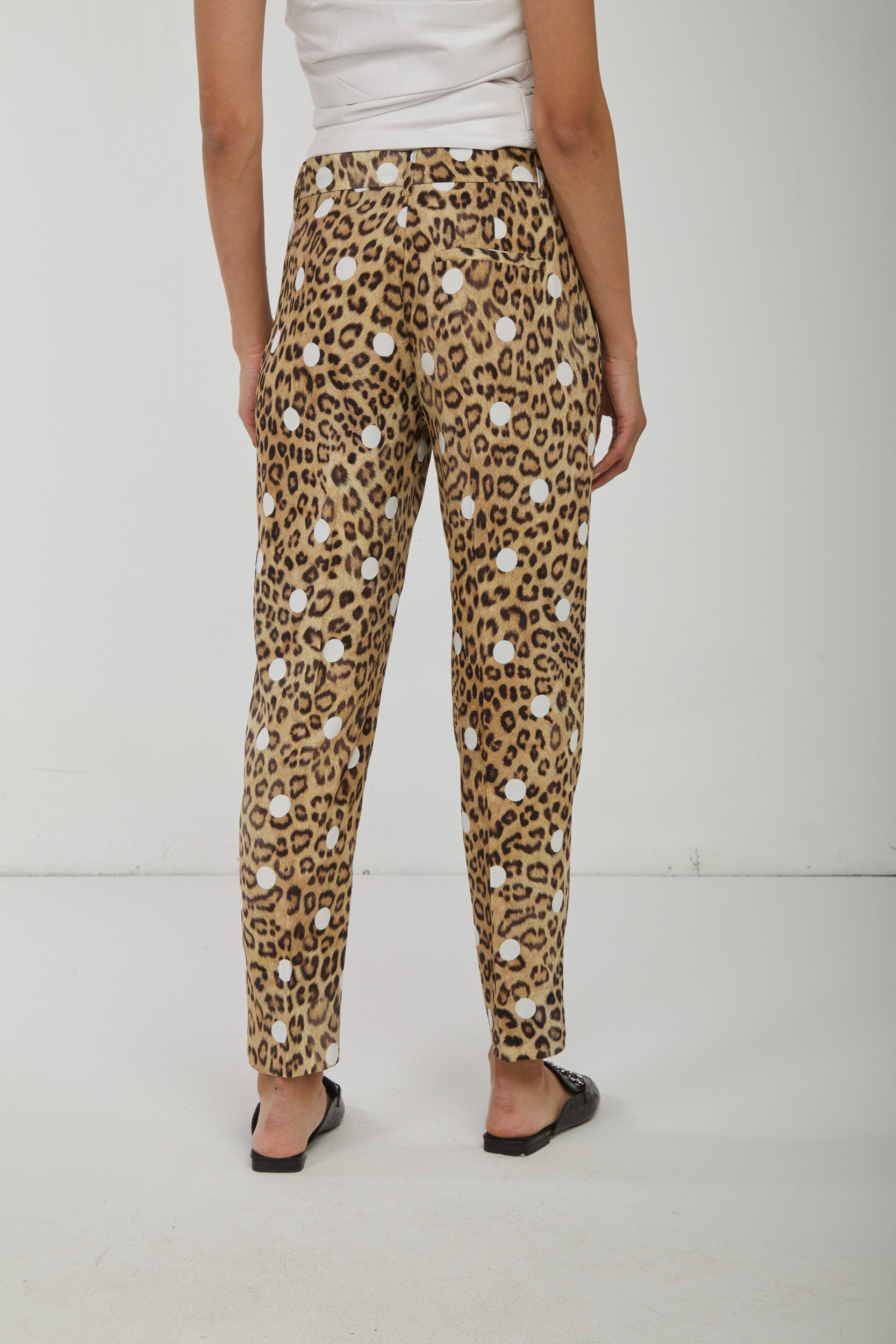OTTOD'AME Zigaretten-Leopardenhose