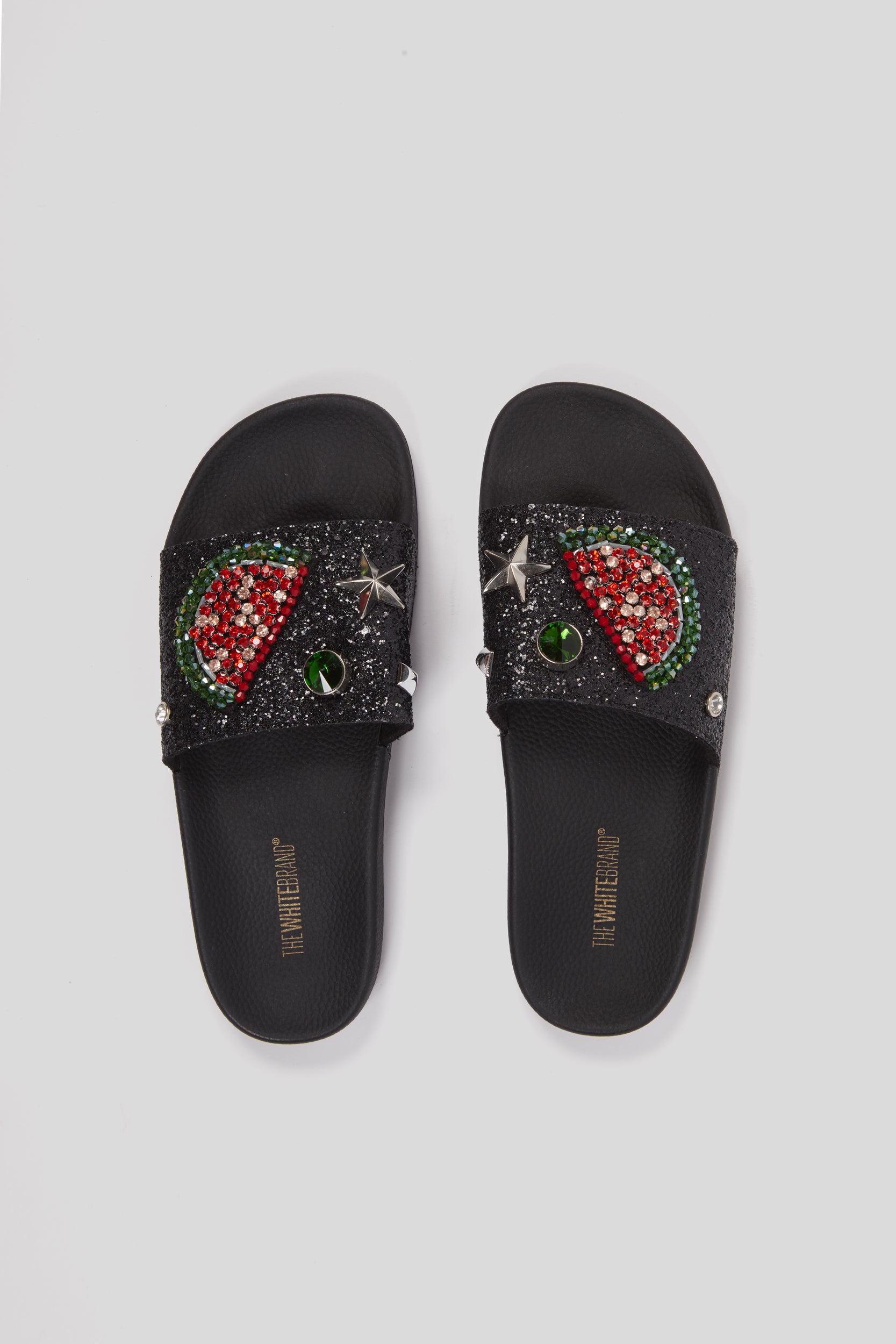 WHITE BRAND Sandali Wassermelone Neri