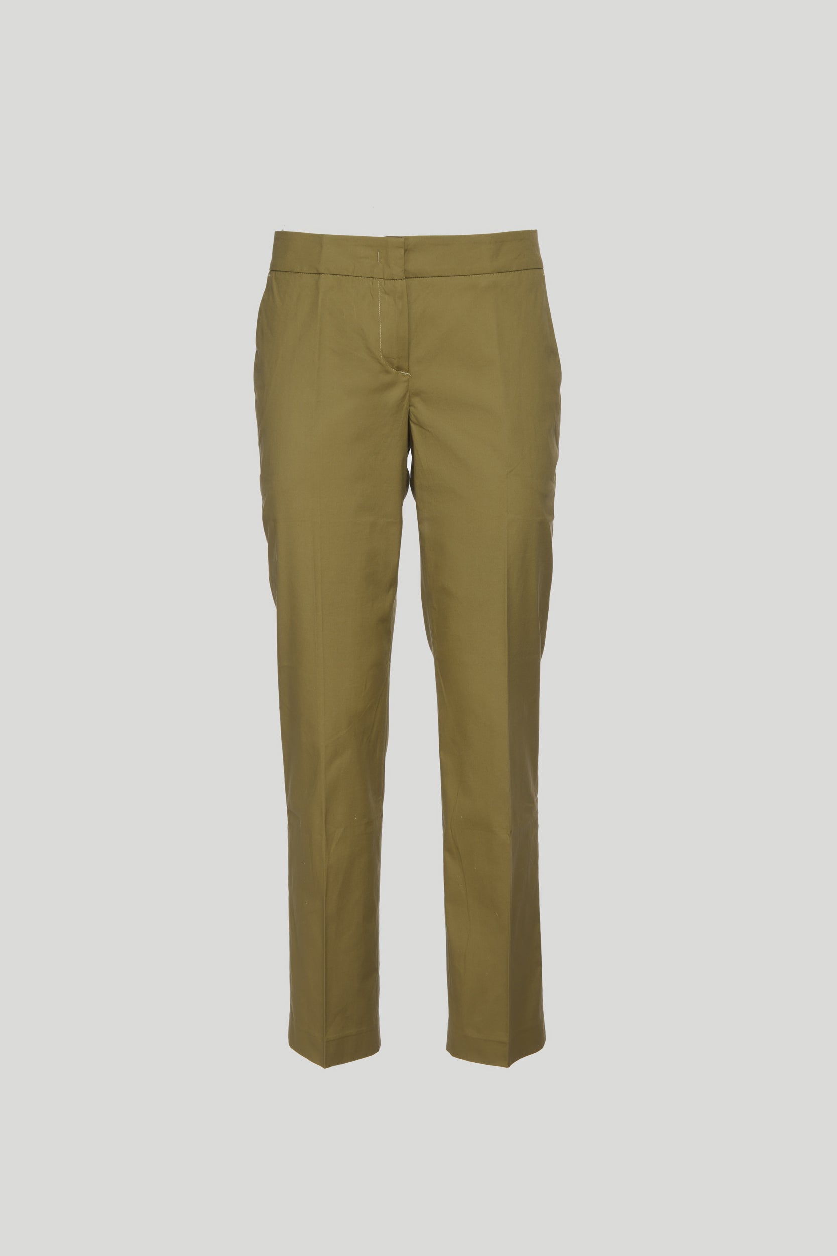 TWINSET Grüne Zigarettenhose