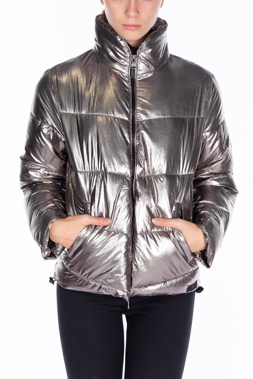 Kanadische Jacke Mauricie Metallic Platinum