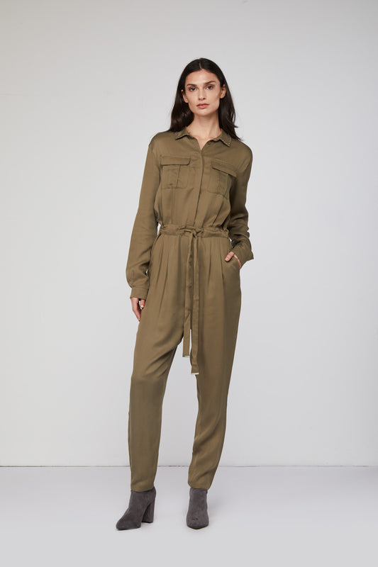 TWINSET Militärgrüner Anzug