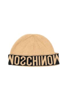 MOSCHINO Wollmütze mit Logo