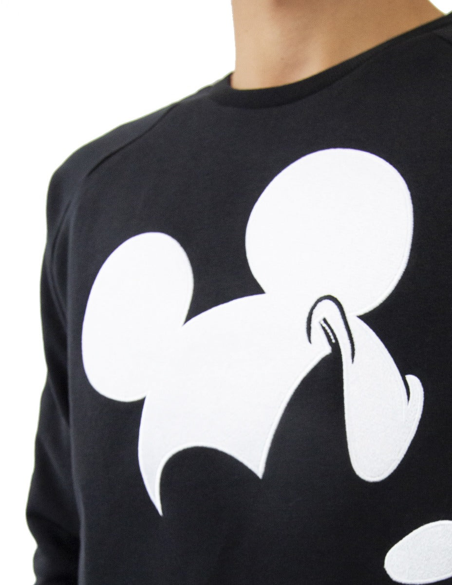 Kappa-Sweatshirt mit Mickey-Stickerei