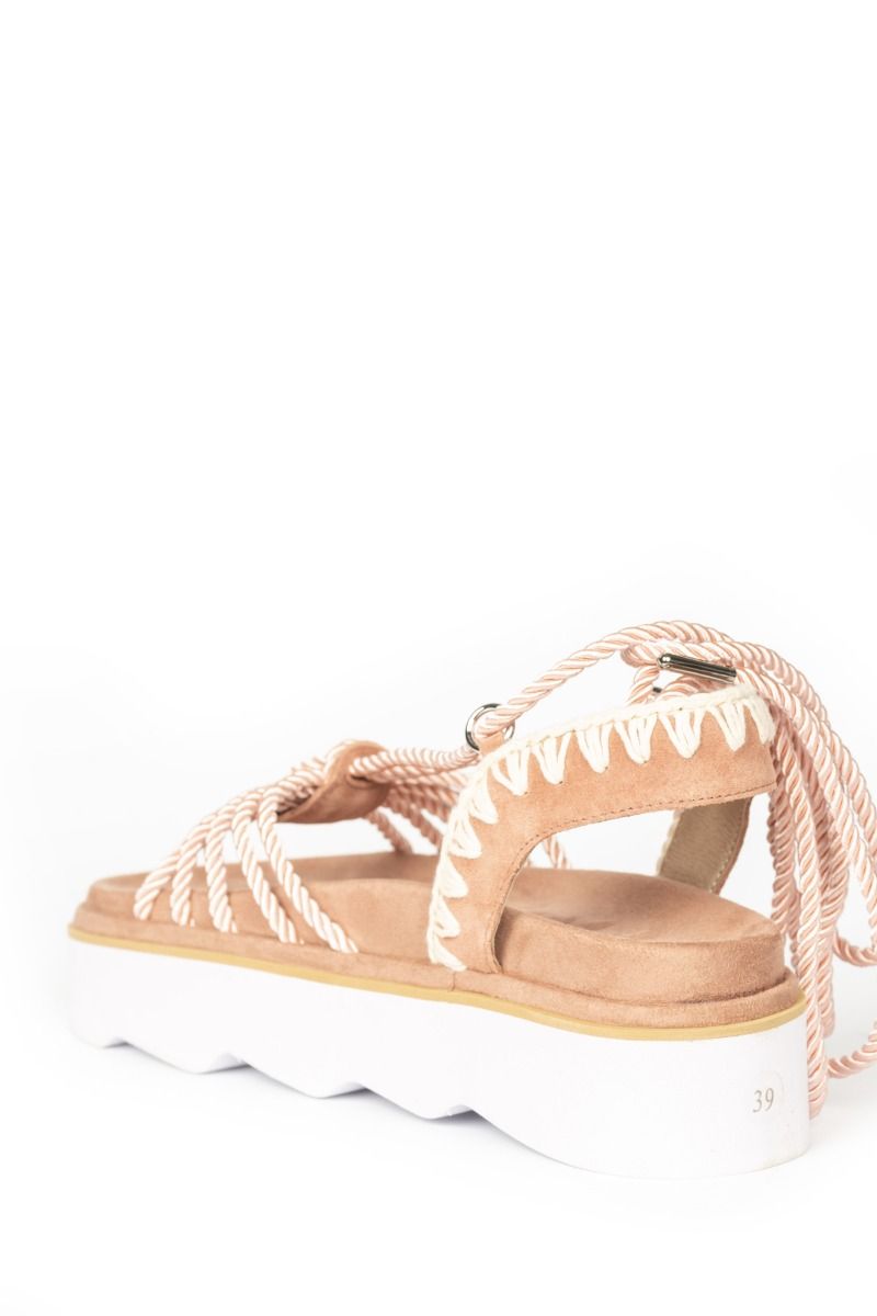 Neue Sandale All Rope Lace Up Mou