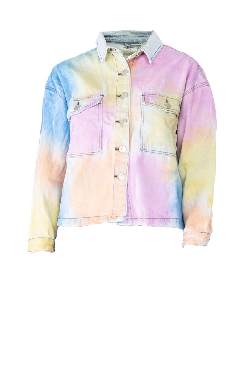 GLAMOURÖSE Giacca Denim Tie-Dye