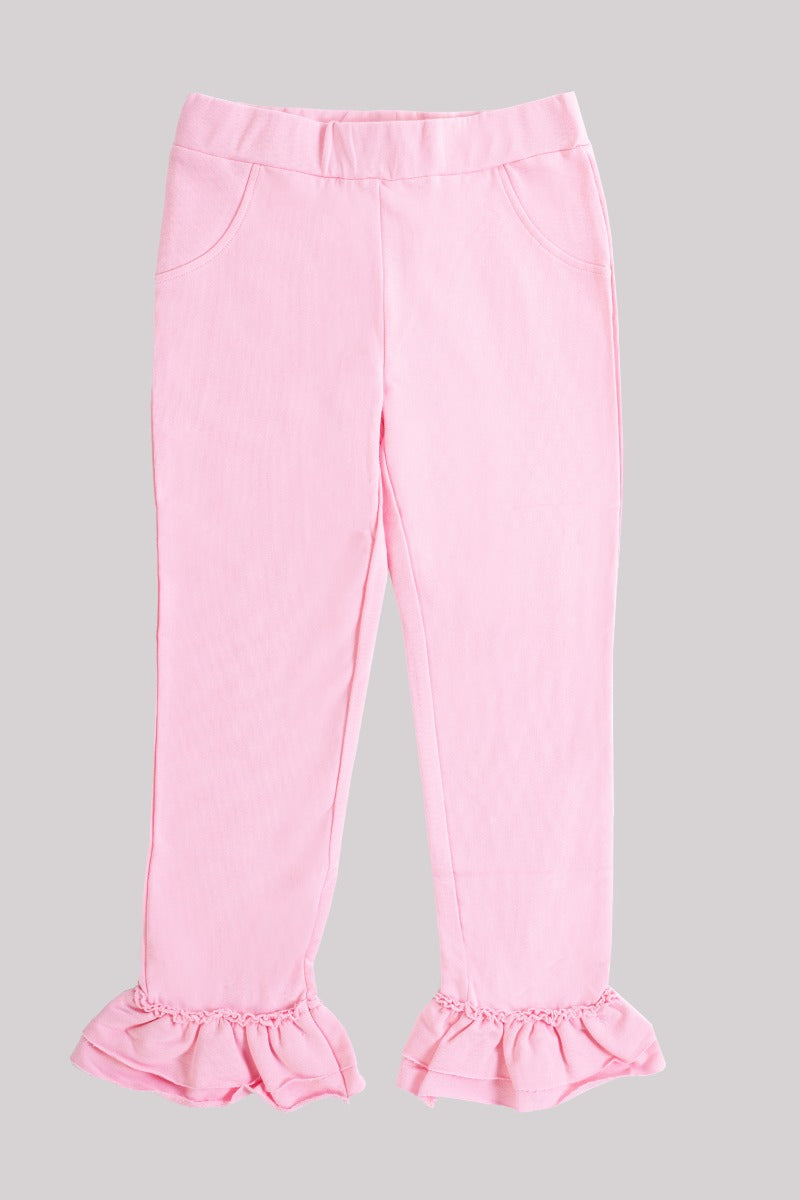 Jeggings mit Rouches Gaudì Kids Rosa